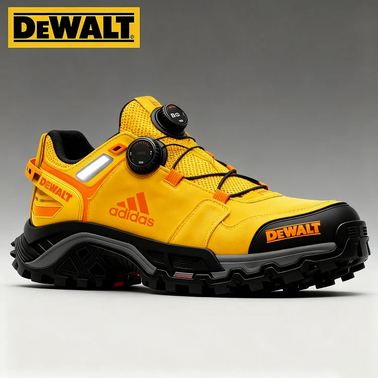 Zadnjih 50 pari čarapa🎁 Vodootporne i prozračne muške radne i planinarske cipele Adidas® i DEWALT idealne su za posao i aktivnosti na otvorenom.