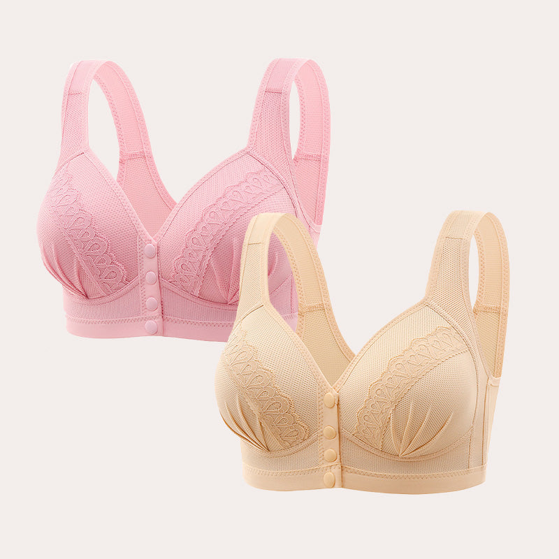👙Triumph🔥Kupite 2, dobijte 2 gratis🔥Prozračni pamučni grudnjak s kopčanjem na gumbe sprijeda
